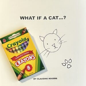 What If A Cat? Coloring Book