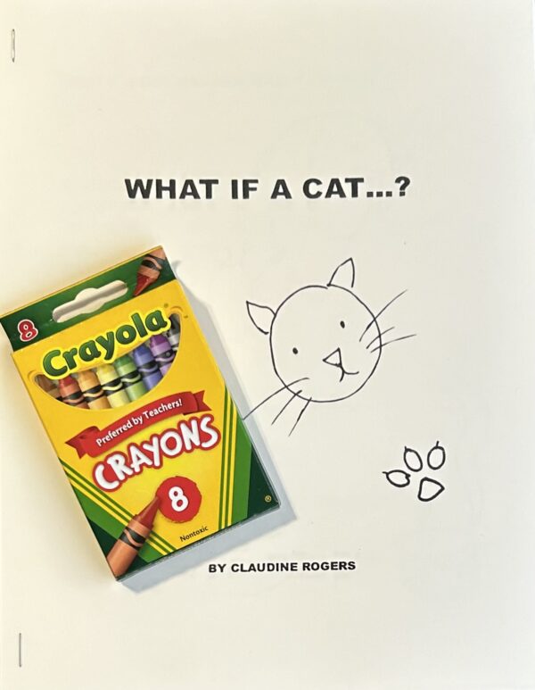 What If A Cat? Coloring Book