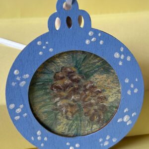Pine Cones Christmas Ornament