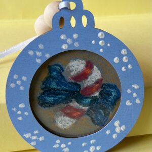 Candy Cane Christmas Ornament