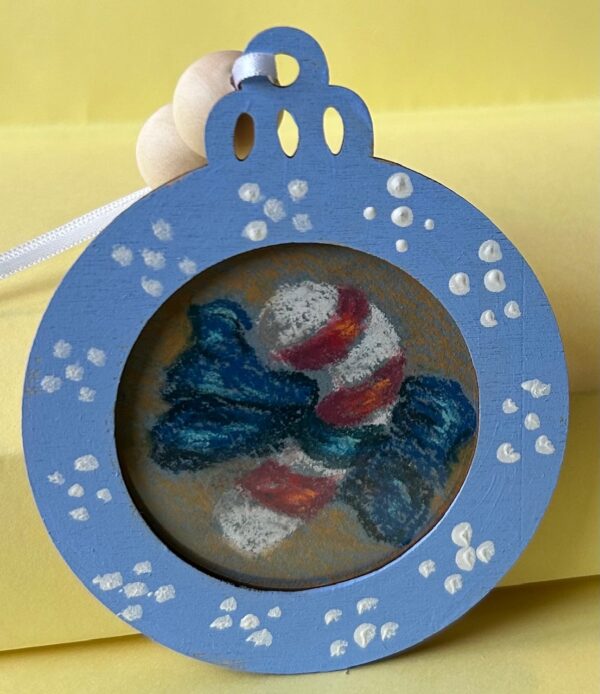 Candy Cane Christmas Ornament